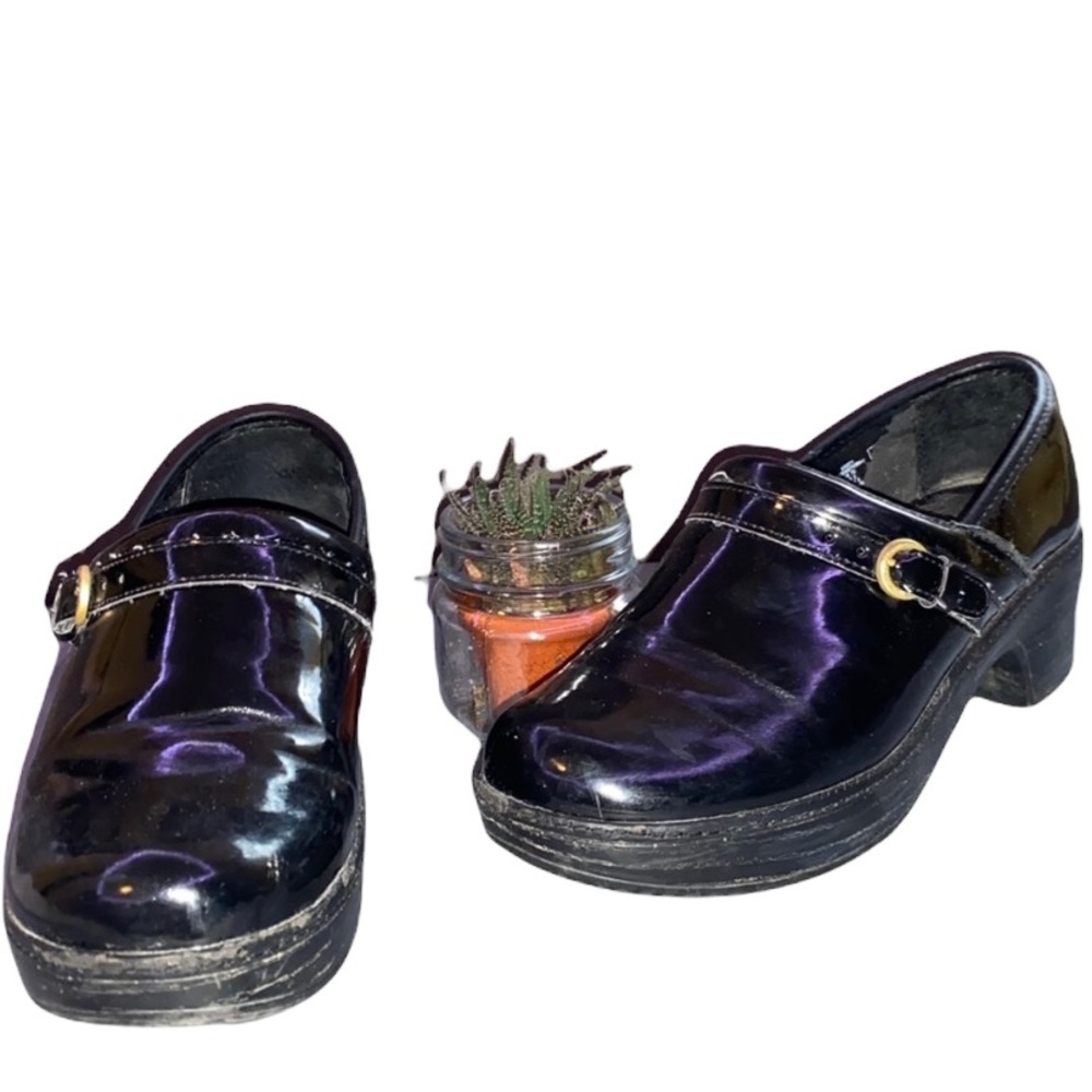 Black Lands’ End Clogs Size 7D